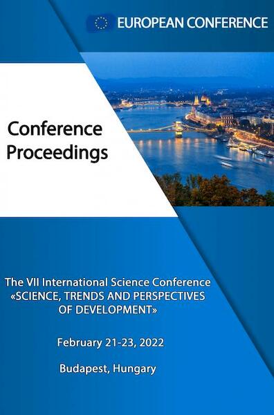 SCIENCE, TRENDS AND PERSPECTIVES OF DEVELOPMENT - European Conference (ISBN 9789403645063)