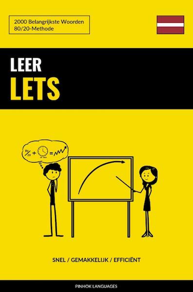 Leer Lets - Snel / Gemakkelijk / Efficiënt - Pinhok Languages (ISBN 9789403658407)