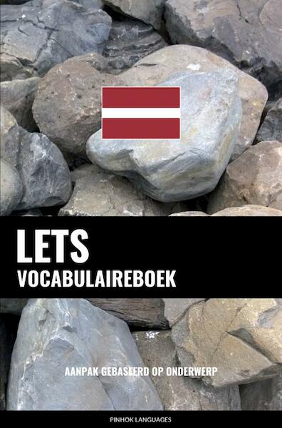 Lets vocabulaireboek - Pinhok Languages (ISBN 9789403658414)