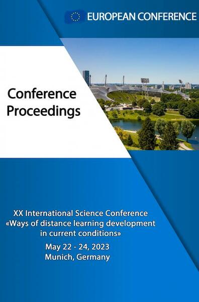 WAYS OF DISTANCE LEARNING DEVELOPMENT IN CURRENT CONDITIONS - European Conference (ISBN 9789403688923)