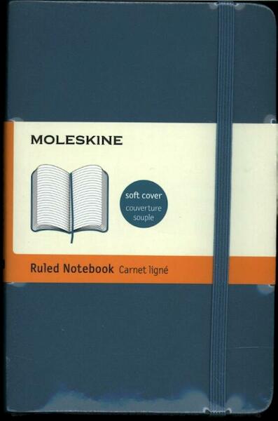 Moleskine Classic Colored Notebook, Pocket, Ruled, Underwater Blue - (ISBN 9788867323517)