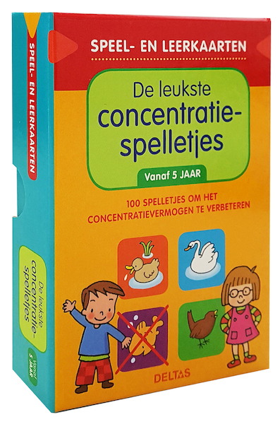 Speel- en leerkaarten - De leukste concentratiespelletjes (vanaf 5 jaar) - ZNU (ISBN 9789044757149)