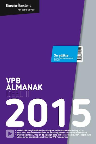 VPB almanak 2015 deel 2 - (ISBN 9789035252219)