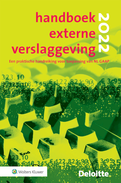 Handboek Externe Verslaggeving 2022 - (ISBN 9789013167788)