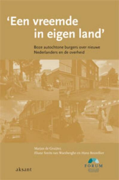 'Een vreemde in eigen land' - M. de Gruijter, E. Smits van Waesberghe, H. Boutellier (ISBN 9789052603735)