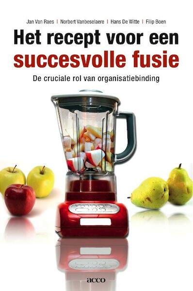Het recept voor een succesvolle fusie - (ISBN 9789033473883)