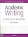 Academic writing. A resource for researchers