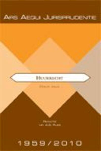 Jurisprudentie Huurrecht 1959-2010 - (ISBN 9789069166544)