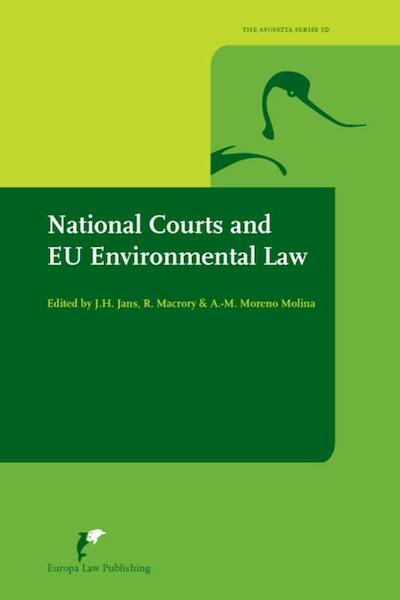 National Courts and EU Environmental Law - (ISBN 9789089521286)
