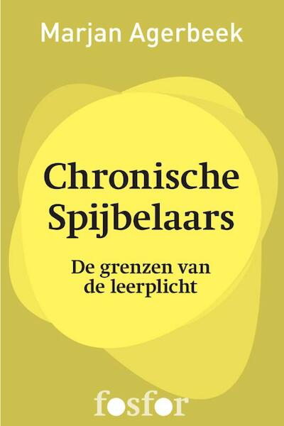 Chronische spijbelaars - Marjan Agerbeek (ISBN 9789462251151)