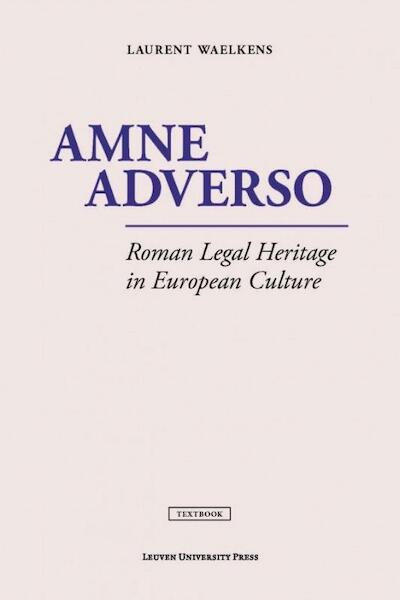 Amne adverso - Laurent Waelkens (ISBN 9789462700543)