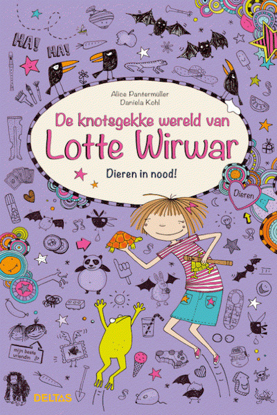 De knotsgekke wereld van Lotte Wirwar - Dieren in nood! - Alice Pantermüller (ISBN 9789044745719)