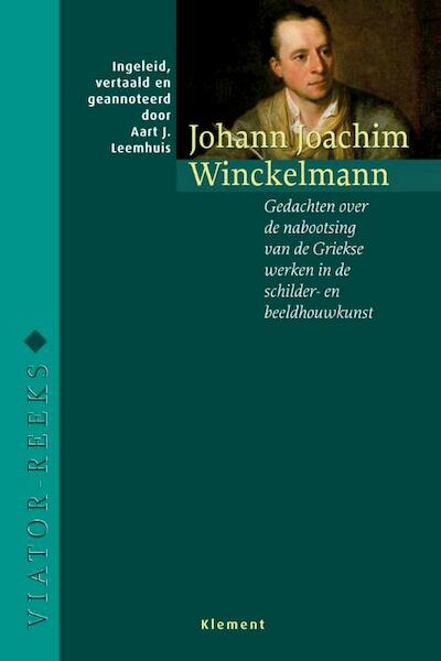 Johann Joachim Winckelmann - Johann Joachim Winckelmann (ISBN 9789086871964)