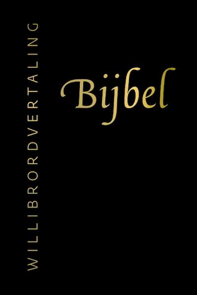 Bijbel (WV) in leer met goudsnee (zwart) - (ISBN 9789061731771)