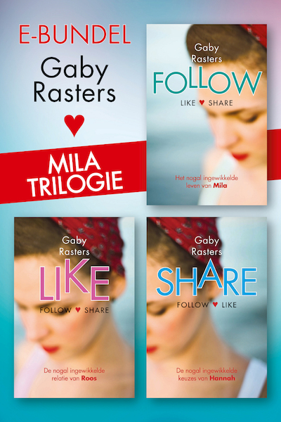 Mila trilogie e-bundel - Gaby Rasters (ISBN 9789401912815)