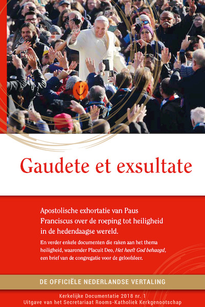 Gaudete et exsultate - Paus Franciscus (ISBN 9789492093844)