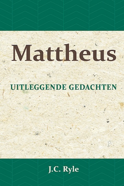 Mattheus - J.C. Ryle (ISBN 9789057193491)