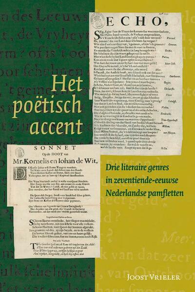 Het poetisch accent - J. Vrieler (ISBN 9789065509574)