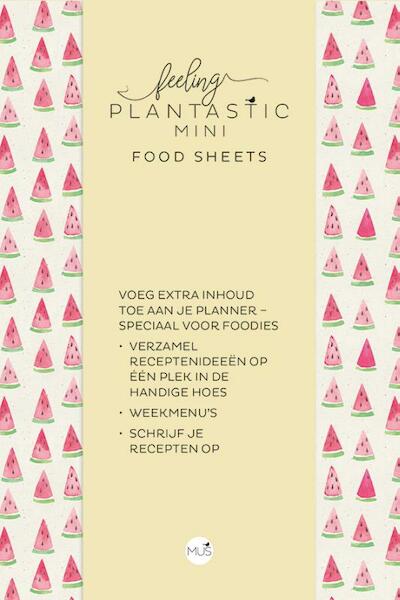 Feeling Plantastic mini Food Sheets - (ISBN 9789045324708)