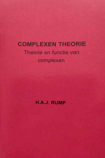 Complexen theorie - H.A.J. Rump (ISBN 9789078044017)