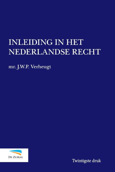Inleiding in het Nederlandse recht - J.W.P. Verheugt (ISBN 9789082849554)