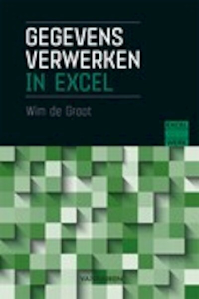 Gegevens verwerken in Excel - Wim de Groot (ISBN 9789463561679)