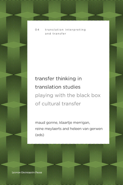 Transfer Thinking in Translation Studies - (ISBN 9789462702639)