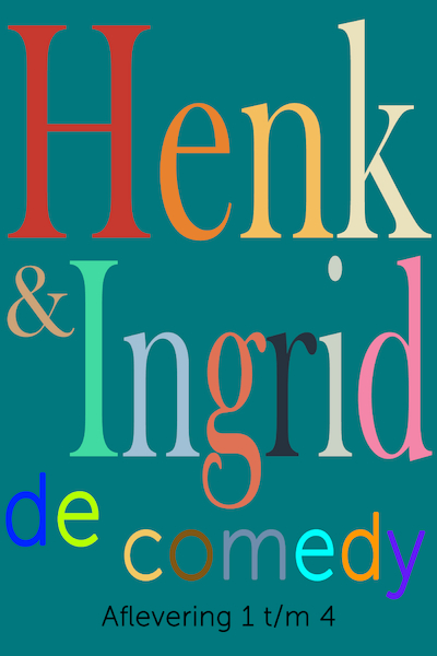 Henk & Ingrid, de comedy - Haye Van der Heyden (ISBN 9789083349039)