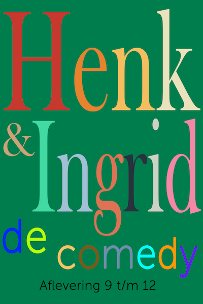 Henk & Ingrid, de comedy - Haye Van der Heyden (ISBN 9789083349077)