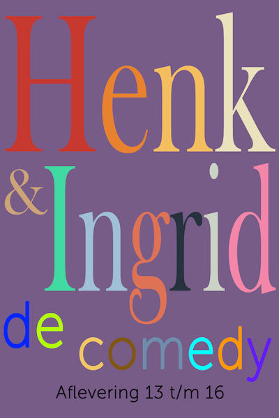 Henk & Ingrid, de comedy - Haye Van der Heyden (ISBN 9789083349091)