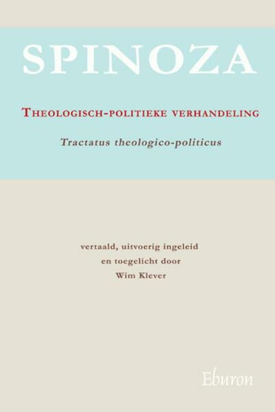 Theologisch-politieke verhandeling / Tractatus theologico-politicus - Spinoza (ISBN 9789059724013)