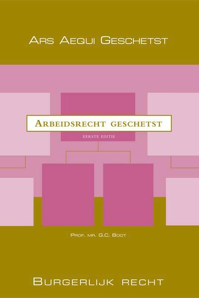 Arbeidsrecht geschetst - G.C. Boot (ISBN 9789069168265)
