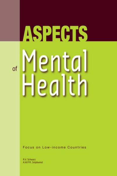 Aspects of mental health - (ISBN 9789077322406)