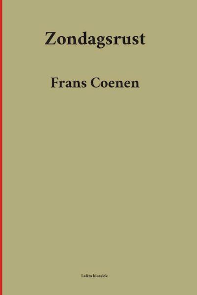Zondagsrust - Frans Coenen (ISBN 9789491982118)