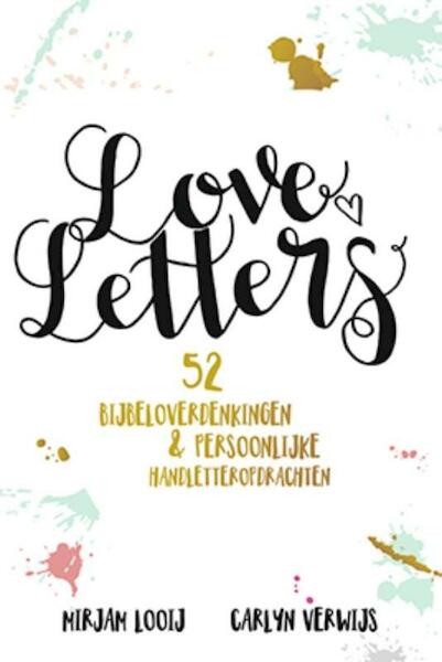 Loveletters handletteren - Mirjam Looij, Carlyn Verwijs (ISBN 9789033820502)