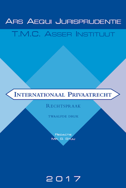 Jurisprudentie Internationaal Privaatrecht - (ISBN 9789069169255)