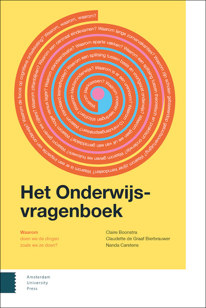Het Onderwijsvragenboek - Claire Boonstra, Claudette de Graaf Bierbrauwer, Nanda Carstens (ISBN 9789463726023)
