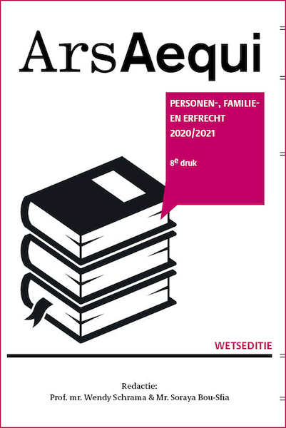 Personen-, familie- & erfrecht 2020 - (ISBN 9789493199132)
