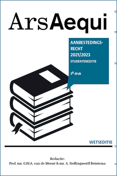 Aanbestedingsrecht 2021/2023 - studenteneditie - (ISBN 9789493199422)