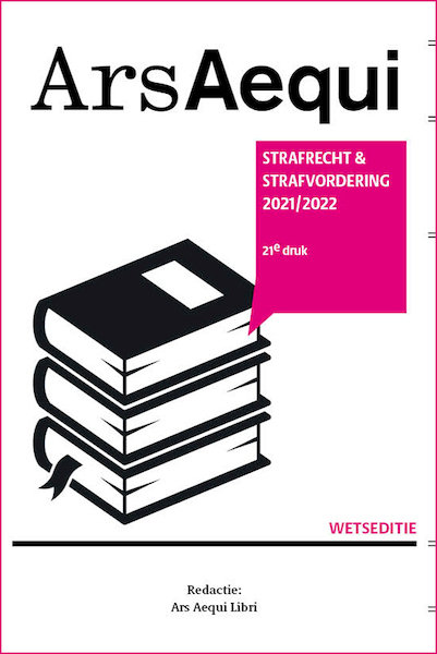 Strafrecht & strafvordering 2021/2022 - (ISBN 9789493199293)