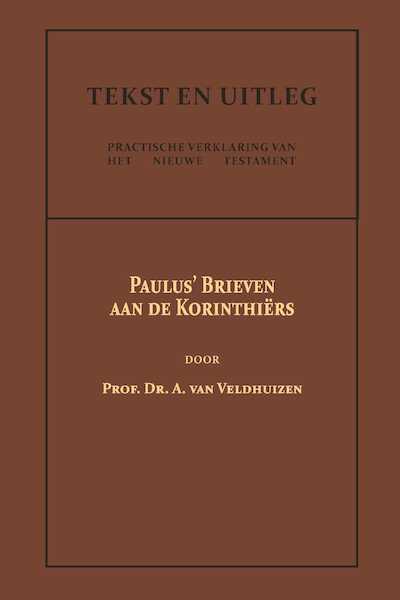 Paulus' Brieven aan de Korinthiërs - Dr. A. van Veldhuizen (ISBN 9789057196560)