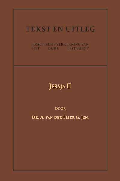 Jesaja II - Dr. A. van der Flier G.Jzn. (ISBN 9789057196614)