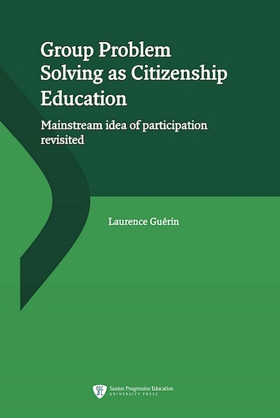 Group Problem Solving As Citizenship Education - Laurence Guérin (ISBN 9789492618191)