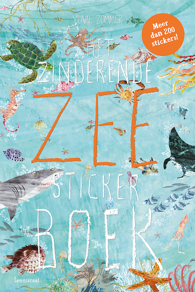 Het Zinderende Zee Stickerboek - Yuval Zommer (ISBN 9789047710134)