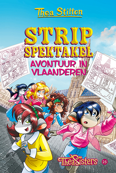 Stripspektakel - Avontuur in Vlaanderen - Thea Stilton (ISBN 9789085925514)