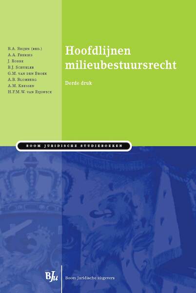Hoofdlijnen milieubestuursrecht - (ISBN 9789462743472)
