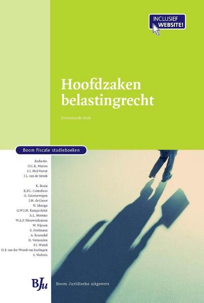 Hoofdzaken belastingrecht - (ISBN 9789462900882)