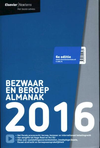 2016 - (ISBN 9789035252769)