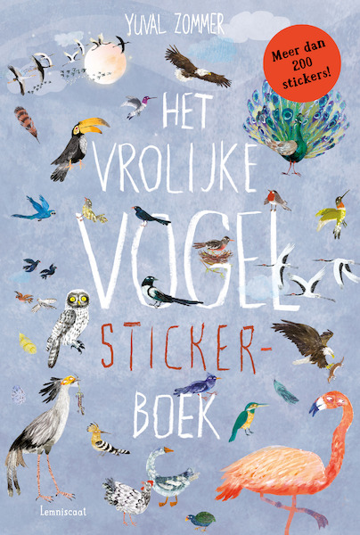 Het Vrolijke Vogel Stickerboek - Yuval Zommer (ISBN 9789047710943)