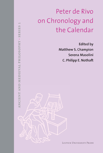 Peter de Rivo on Chronology and the Calendar - (ISBN 9789461663474)